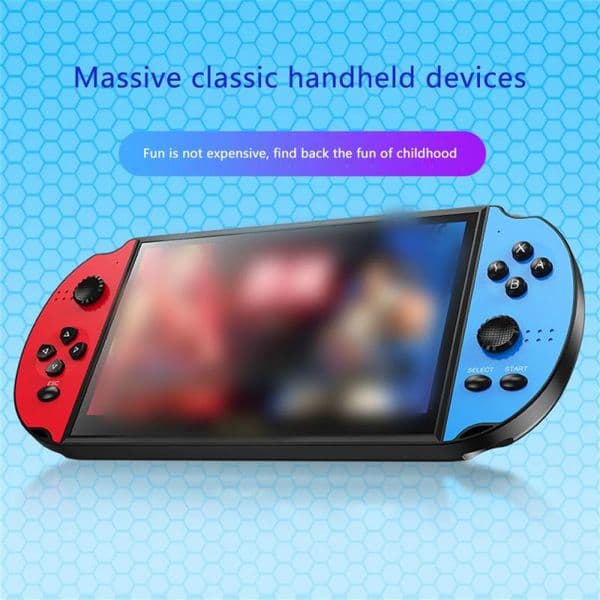 X12PLUS Handheld Game Console 7.0 Inch Large Screen Classic Game Retro Console Portable Game Console Mini Handheld Video Game