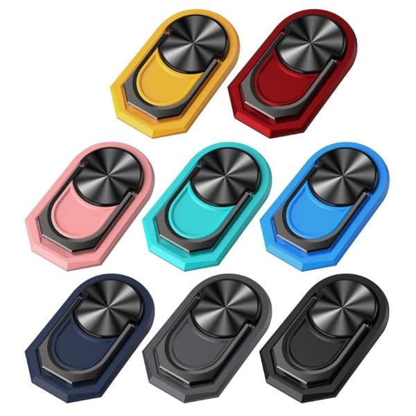 360°Rotation Cell Phone Back Grip Foldable Mobile Phone Stand Holder for All Smartphones Magnetic Car Mount Universal