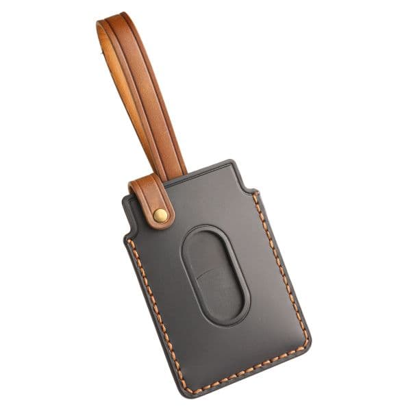 1pc Leather New Car Card Key Case Cover for Chery Hongqi Hong Qi BYD NFC ID Key Fob