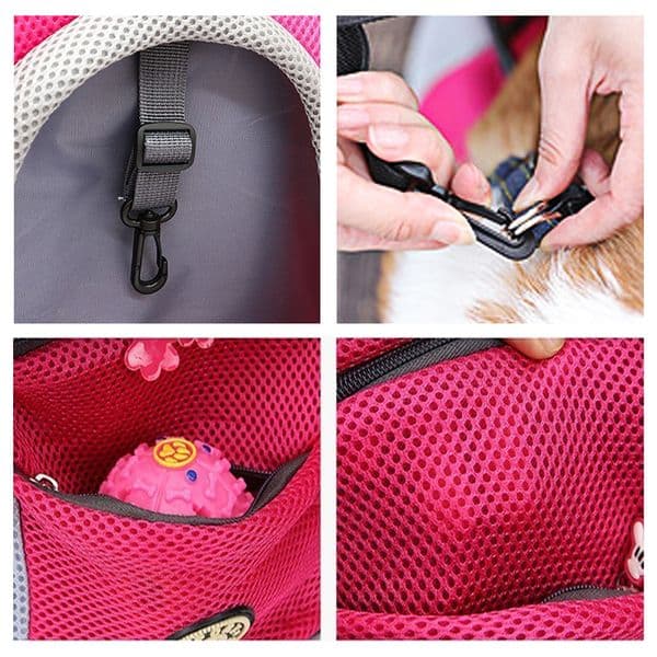 Dog Carrier backpack for Small Dogs Travel Backpack Portable Cat Carrier Bag Transport for Puppy Backpack Outdoor Dog Supplies