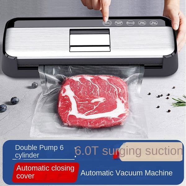Sealer Automatic Full Vacuum hine Food Kpa For Air Sealing System Dry EU Plug