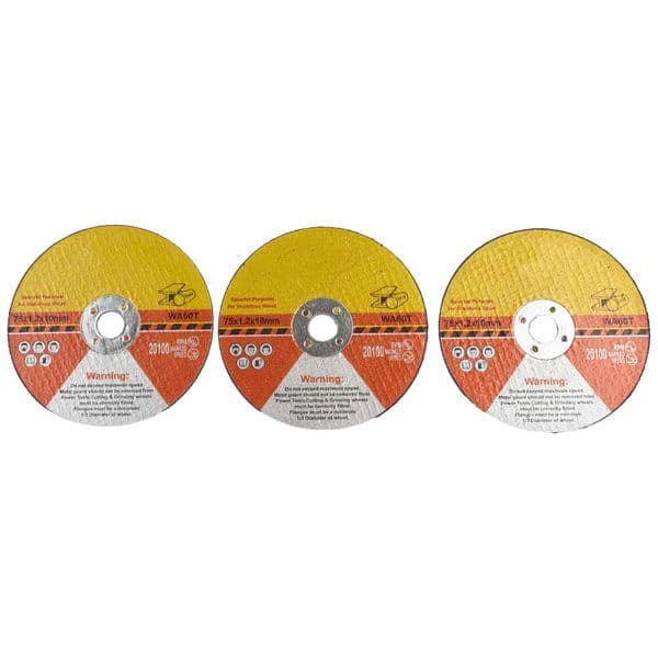 Grinder Tool Cutting Discs Grinding Wheel Wear-resistant 3pcs 75mm Cutting Disc For Angle Grinder New Practical