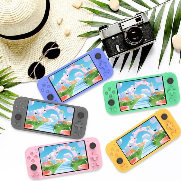 X20 MAX Handheld Game Console 8G Built in 2500 Games 5.1 Inch HD Screen Retro Video Game Console Best Gift for Kids and Adults