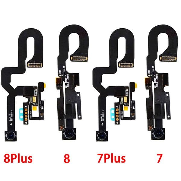 Face Front Camera Flex Cable + Ear Speaker + Full Set Screw Replacement For iPhone 6 6Plus 6s 6sPlus 7 7Plus 8G 8 Plus