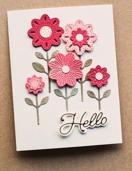 Flowers Bloom butterfly Metal Cutting Dies DIY Scrapbooking Paper Craft Handmade Make Album Card Punch Embossing Spring 2024 New