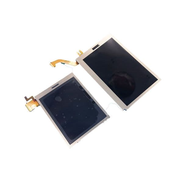 Replacement Parts Top Bottom Upper Lower Bottom LCD Screen Display For 3DS game console Repair