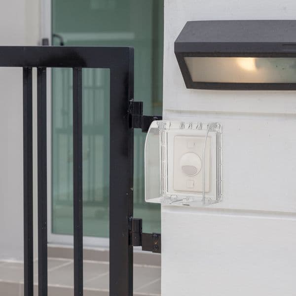 Doorbell Cover Weatherproof Ring Doorbell Cover Transparent Plate Doorbell Cover Protector Ring Chime Video Doorbell Door