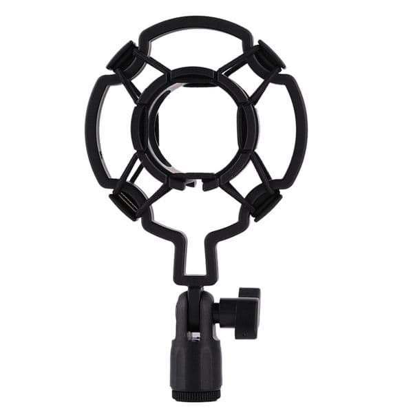 Universal Professional Condenser Microphone Mic Shock Mount Holder Studio Recording Bracket for Large Diaphram Mic Clip
