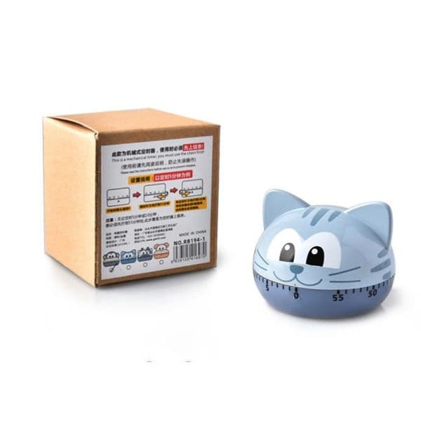Animal Timer Digital Kitchen Countdown Clock Cute Animal Fruit Alarm Clock Time Management Tool for Children and Adults
