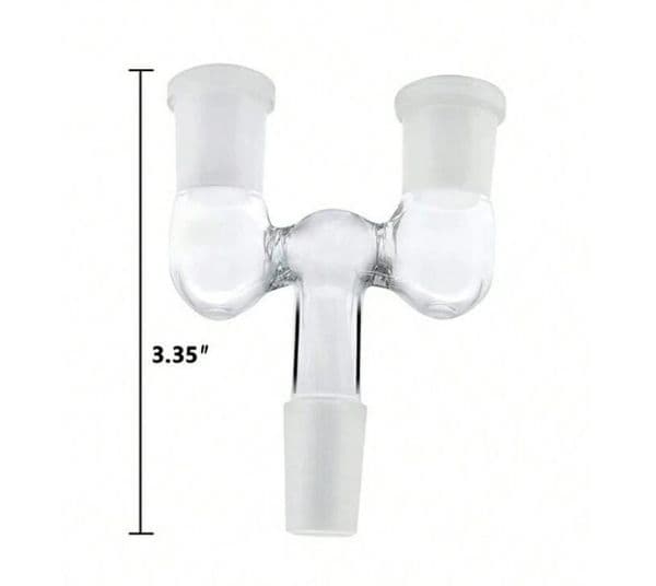 hookahs Glass Reclaim adapter Male Female 14mm Joint Reclaimer adapters Ash Catcher for Oil Rigs Glass Bong Water Pipes 18mm