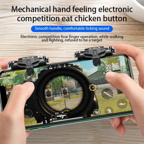 Convenient Game Controller Fashionable Gaming Joystick Durable Hard Gaming Grip Trigger For Pubg Gaming Gamepad