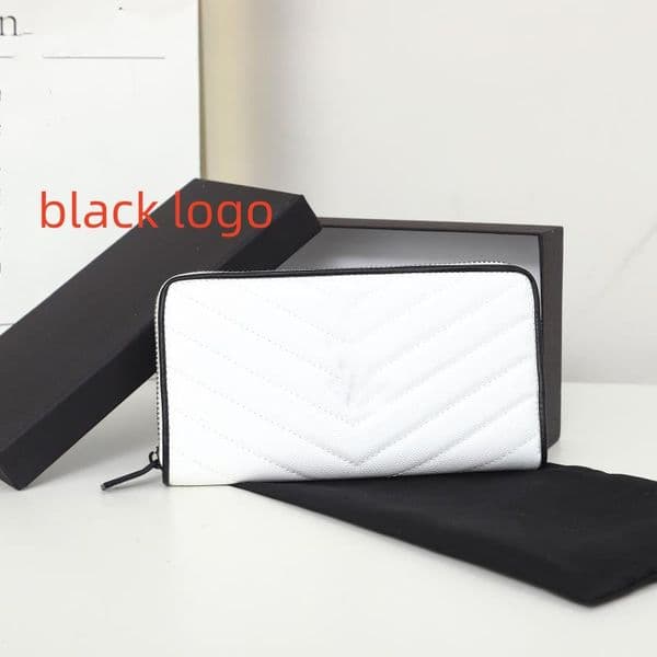 High quality men's and women's famous designer wallet Genuine Leather credit card Women's fashion style Clutch Bag Designer bags with box card wallet 06571