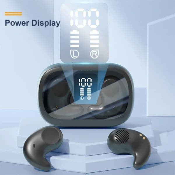 Mini Sleep Earphones TWS Wireless Bluetooth Headphones Ipx5 Waterproof Noise Reduction High Quality Earbuds Sports Headsets Long Battery Muhan