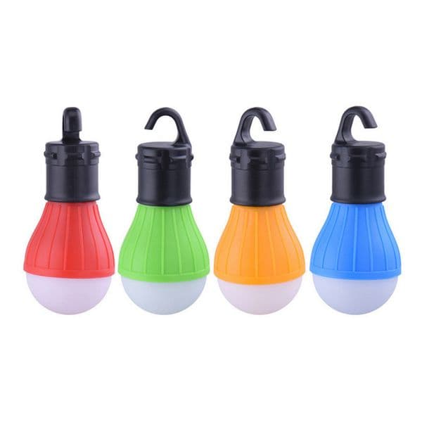 2024 New Outdoor Tent Waterproof Spherical Camping Light 3 LED Portable Hook Light Mini Emergency Camping Signal Light Lamp