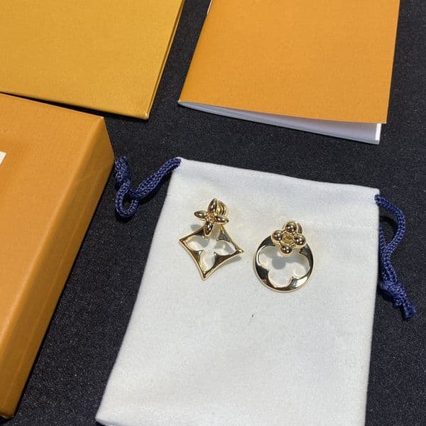 With AB Style Gold Earrings Old Flower Never Fade Girls Stud Dersigners Wedding Paty Best Jewelry