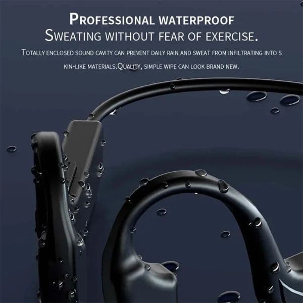 Designer Bone Conduction Headphones Wireless Headset For Running Hiking Neck Hanging Sport Earphones TWS Bass ANC Noise Cancelling Wireless Bluetooth Earbuds