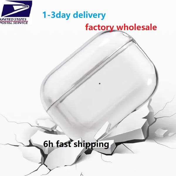 For pro 4 2 air pods 3 Max Earphones airpod Bluetooth Headphone Accessories Solid Silicone Protective Apple Wireless Charging cute box Case