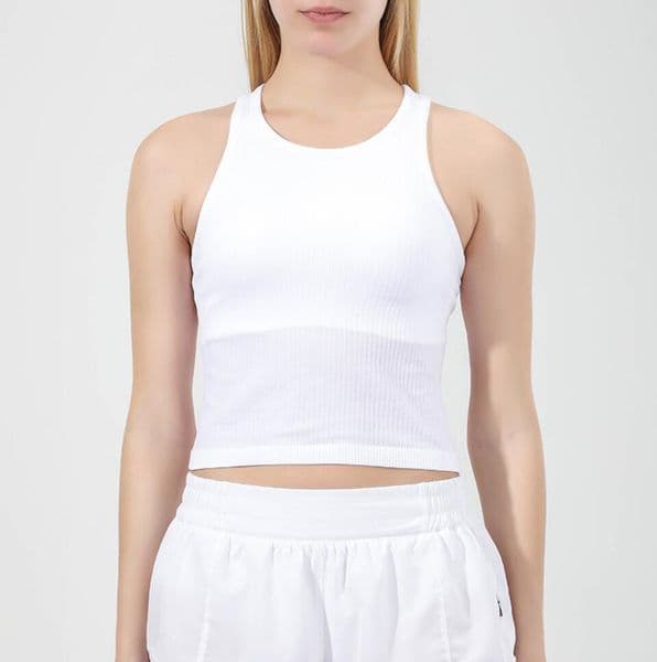 Yoga Soft Tank Women Vest Sports Bras Medium Impact Seamless Delight High Neck Bra Vest on-trend Longline Silhouette Hot Girl Tank