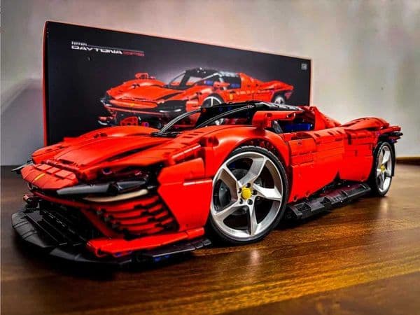 2026 New New perfume Blocks cologne FIT 42143 Daytona Sp3 Supercar Model Technical Building Block Bricks Toys For Kids Boys Girls Christmas Birthday Giftsy Desi