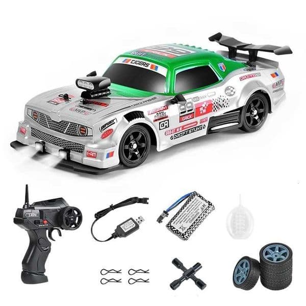 Ae86 1 16 Racing CAR With Remote Control Toys RC Car Drift High-Speed Race Spray 4Wd 2.4G Electric Sports Vehicle Gifts