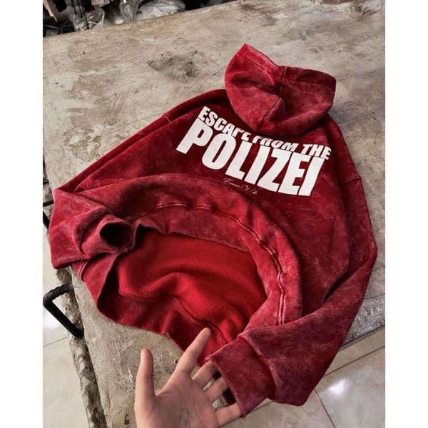 Y2k Fashion Hoodie New Haruku Hip Hop Long Sleeve Red Washed Jacket Loose Zipper Hooded Sweatshirt Men Women Retro Streetwear