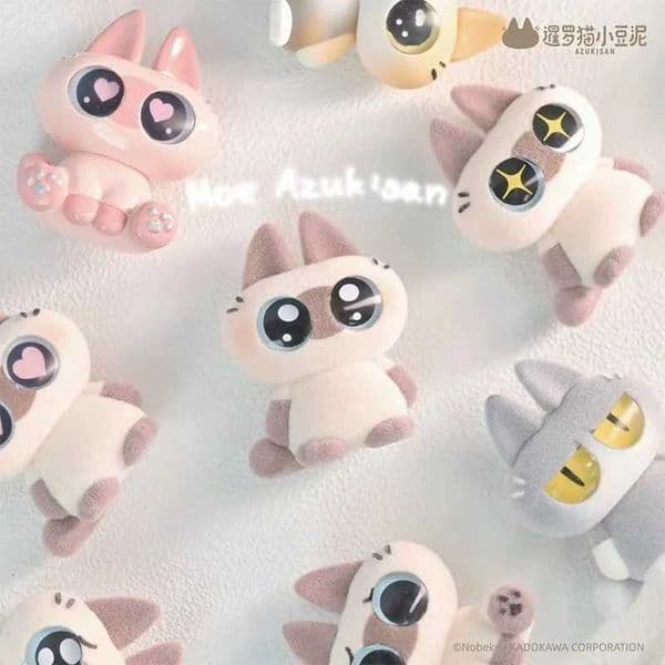 Mini Siamese cat Azuki can be Azukisans daily life series blind box toy mystery box Kawaii mini model Caixa Misteriosa girl toy X241127