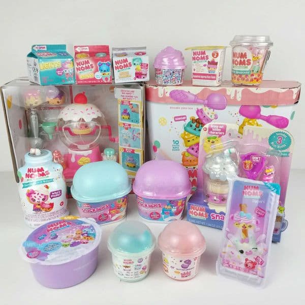 Numnos Lips stamps smell fragrant snow cones snacks blind boxes dolls gifts toy models anime characters collectibles X241127