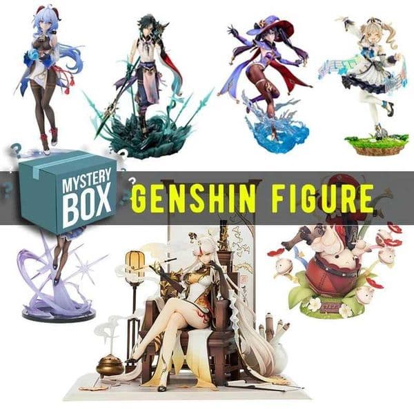 Genshin Impact Mystery Box Animated Character Game Action Characters Blind Box Model Doll X2411271