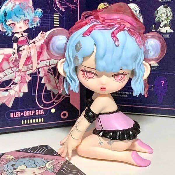 New authentic Ulee deep-sea series blind box Kawaii box collectible model toy indoor decoration childrens Christmas mysterious gift X241127