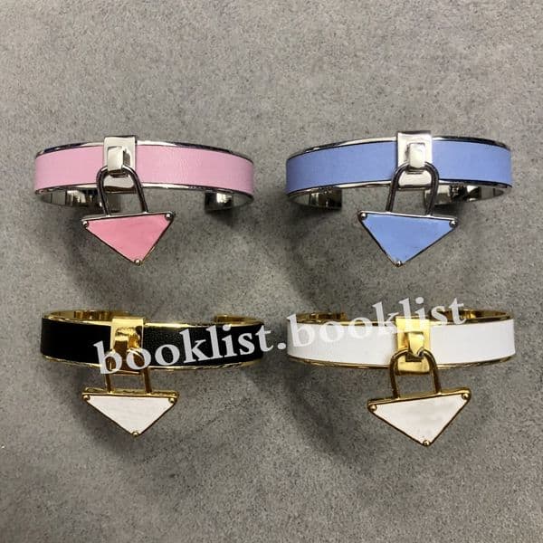 Fashion Designer Triangle Earring bracelet set With Gift Box