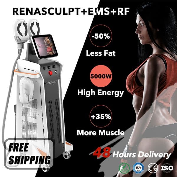 4 Handles Emslim Neo Tesla Ems Teslasculpt Body Sculpt Emslim Electromagnetic RF EMS Fat Burner Body Sculpting Machine