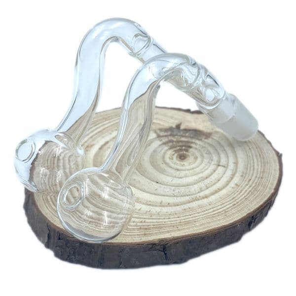 heady oil burner 10mm 14mm male Glass adapter double bowl adapter for option for hookah water pipes