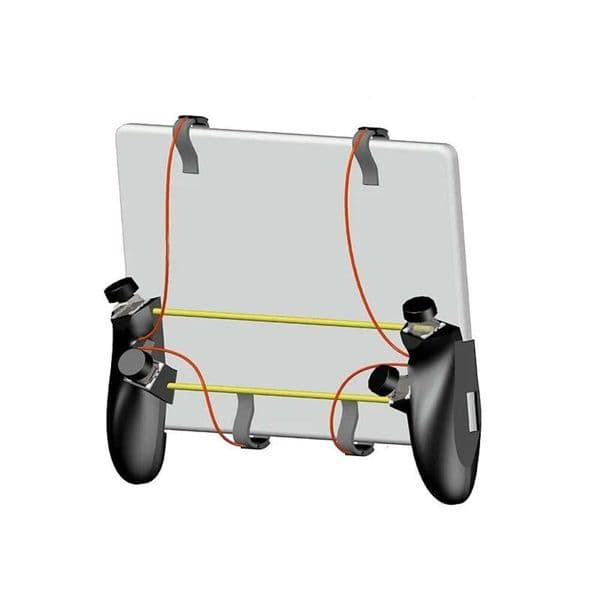 Communications Gamepad Game Controller with 4 Physical Keys Android Tablet PC and Ipad for PUBG COD CF CS Etc. FPS Games