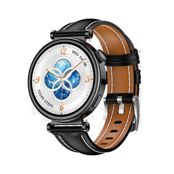 GT4 Mini Smart Men Women Watch 10 1.3 inch HD AMOLED Full Touch Call Heart Rate Fitness Tracker Sport Clock Leather Strap Bracelet Wristwatch Smartwatch Ultra 2