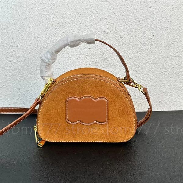 Fashion Women's Mini Handbag Half Moon Bag 18x12x6cm Shoulder Bag Cosmetic Bags