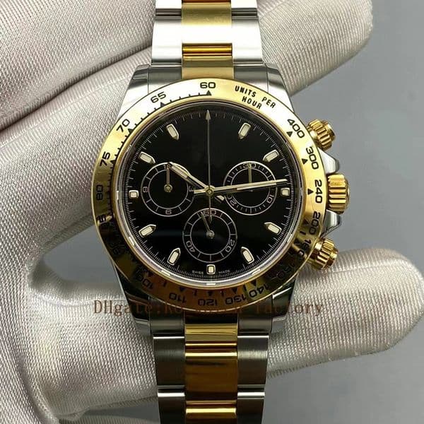 Screw in three button lock triple waterproof system men's watch 3235 automatic mechanical 40MM904L stainless steel strap