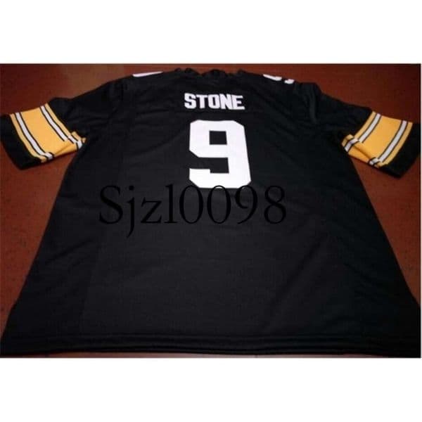 Sj98 Custom 009 #9 Geno Stone Alumni College Jersey S-5XL or custom any name or number jersey