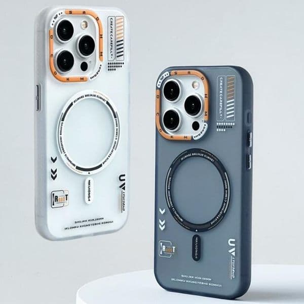 Luxury Matte Magnetic Macsafe Phone Case For iPhone 12 13 14 15 Pro Max For Megsafe Wireless Charge Frosted Back Metal Lens Frame Buttons Cover
