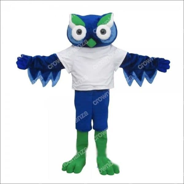 High Quality Cute Owl Mascot Costumes Halloween Cartoon Character Outfit Suit Xmas Outdoor Party Festival Dress Promotional Advertising Clothings