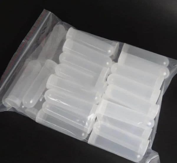 wholesale 50pcs 104mm*28mm 50ml Plastic Transparent Laboratory Clear Test Centrifuge Tubes School Lab Supplies LL