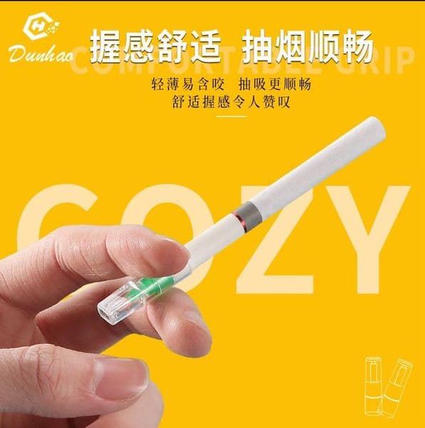 pipe New disposable cigarette holder microporous filter male and female dual use