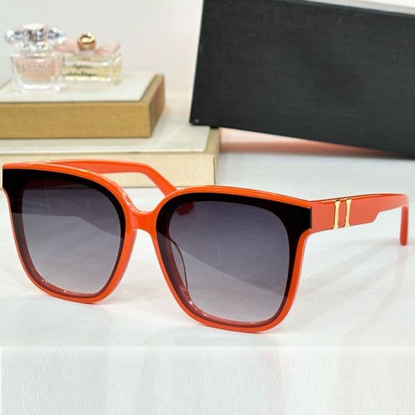 Luxury Womens Designer Cat Eye Sunglasses UV400 Frame Two tone Combination Series Retro Square Sunglasses Womens Leisure Vacation Glasses Legs H Letter Design 1905
