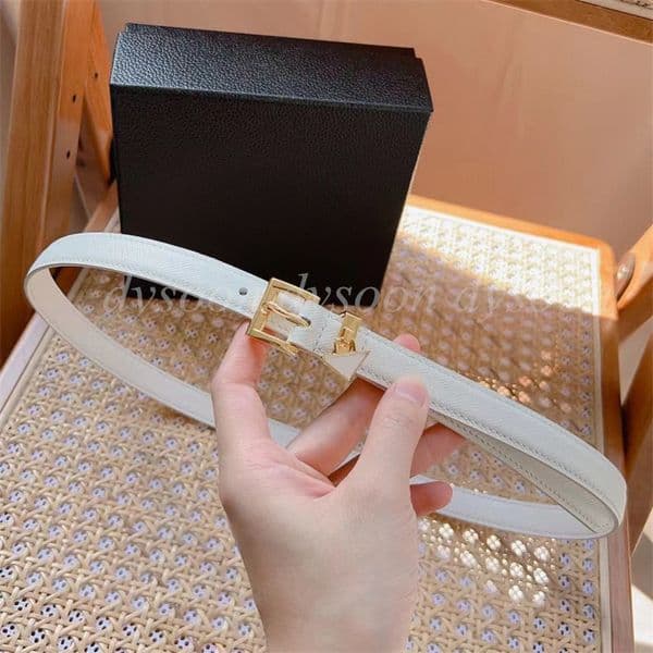 Premium Quality Women Belts Gold/Silver Buckle Length 90cm-115cm With Box 25158
