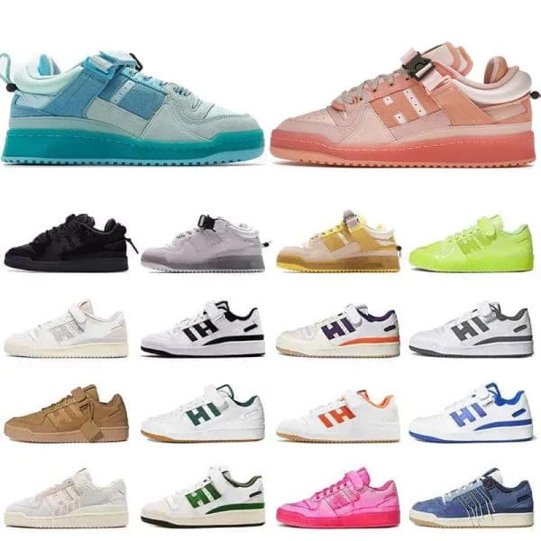 Designer Forum 84 low Bad Bunny Men Casual Shoes 84s Women Back to School Yoyogi Park Suede leather Easter Egg Low Brown White Royal Blue Designer Sneakers Trainers