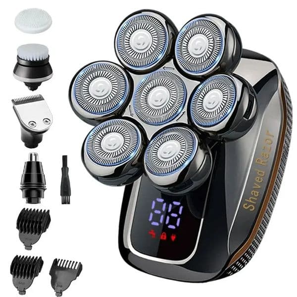 7d head shavers for men 5 in 1 electric mens head shaver for bald men wet dry waterproof bald head shaver electric shavers men