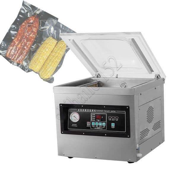 Food Vacuum Machine Sealer Packing Machine Wet and Dry Commercial Home Fully Automatic Small Vacuum Compressor Bag Sealer
