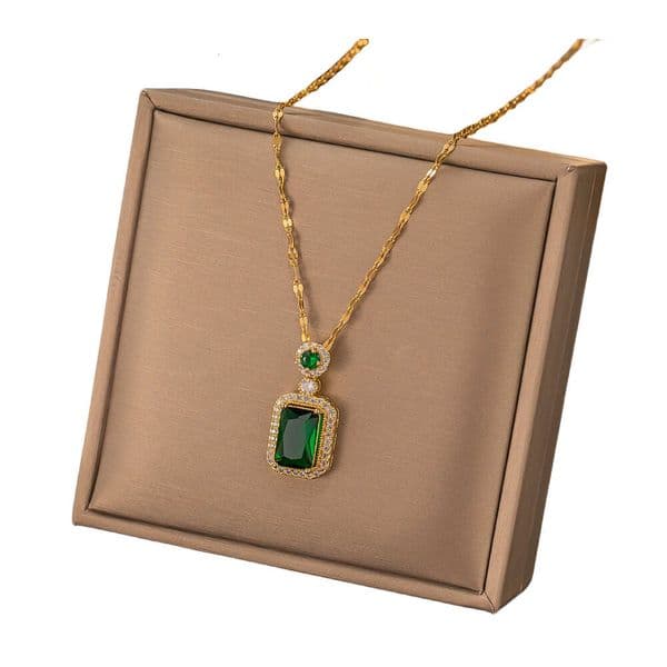 Do Not Fade the Color of Real Gold Titanium Steel Necklace Female Clavicle Chain Manufacturers