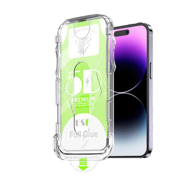 Magic Tempered Glass Screen Protector for iPhone 15 14 13 12 11 PRO Max Easy Installation