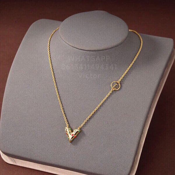 LW Edge Cadenas Jewelry suit Bracelet necklace Earrings for woman Gold plated 18K highest counter quality European size fashion luxury with box 015