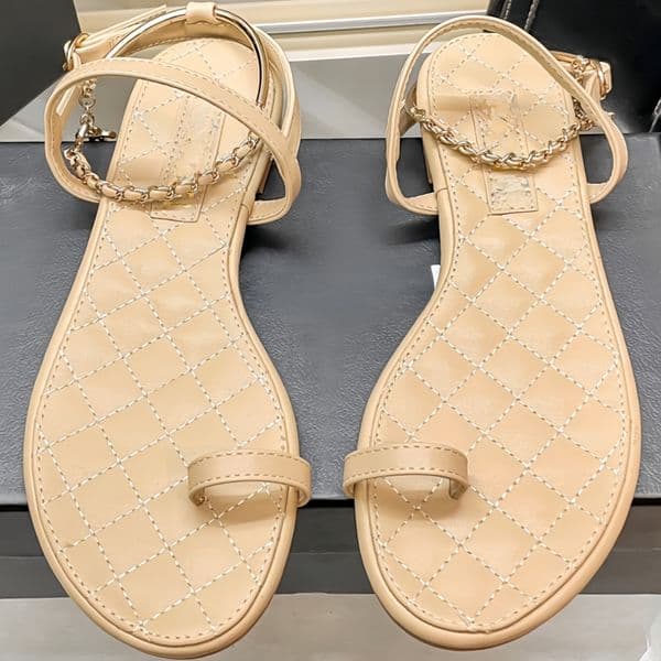 Luxury womens diamond pattern leather sandal famous designer woman Slipper rubber platform sandal vintage slides for womens retro Slides flat mule dhgate size35-42